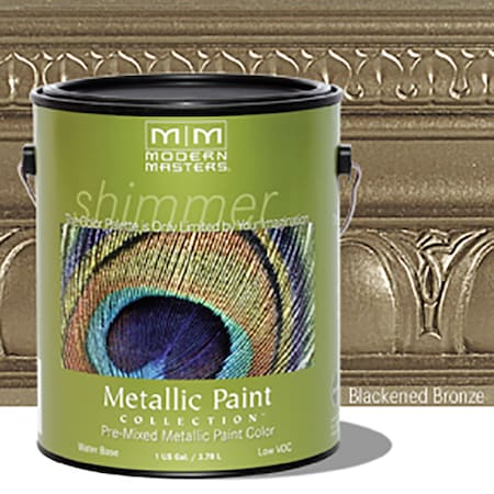 Modern Masters 1 Gal Modern Masters ME238 Blackened Bronze Decorative Metallic Paint ME238